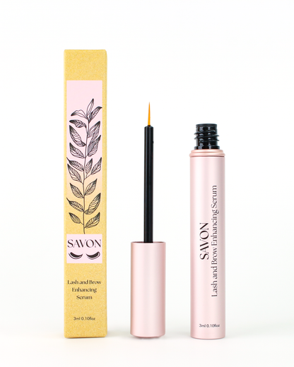 Organic Lash Growth Serum for Thicker, Longer Eyelashes and Eyebrows - with Biotin, Peptides, and Panthenol - Natural and Cruelty Free - USA - Lash and Brow Boost Serum - Eyelash Conditioner