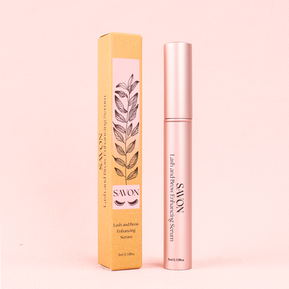 Organic Lash Growth Serum for Thicker, Longer Eyelashes and Eyebrows - with Biotin, Peptides, and Panthenol - Natural and Cruelty Free - USA - Lash and Brow Boost Serum - Eyelash Conditioner